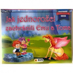 Prostorová kniha - Jak jednorožci zachránili Emu a Toma  -