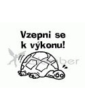 Razítko - Vzepni se k výkonu!