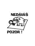Razítko - Nedáváš pozor!