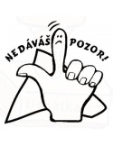 Razítko - Nedáváš pozor!