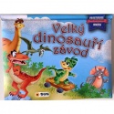 Prostorová kniha - Velký dinosauří závod