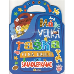 Má velká taška plná úkolů se samolepkami  - učebnice do školy