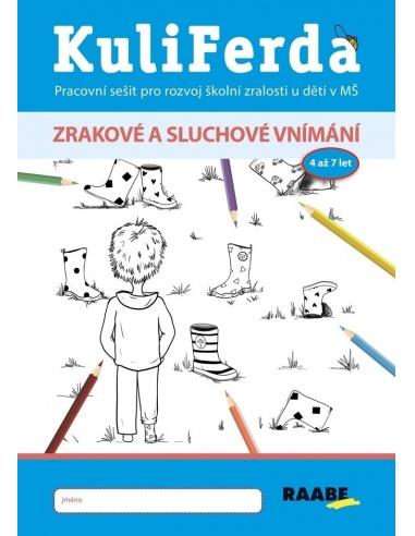 Kuliferda zrakové a sluchové vnímání  - učebnice do školy