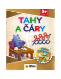 Zábavná cvičebnice - Tahy a čáry