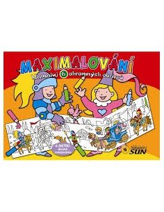 Maximalování - 6 metrů dlouhé omalovánky  - učebnice do školy