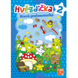 Hvězdička 2 - Hravá grafomotorika  - učebnice do školy