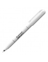 Liner Centropen 2811 - černá. Je osazen jemným plastickým hrotem, šíře stopy 0,3 mm, délka stopy až 1500 m, určen pro nejširší použití.