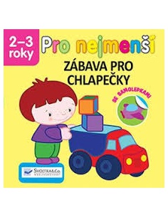 Pro nejmenší - zábava pro chlapečky  - učebnice do školy