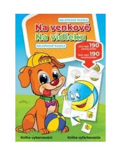 Na venkově - nálepkové puzzle  - učebnice do školy