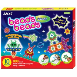 BEADS Galaxy - Korálková sada bez žehlení  - učebnice do školy