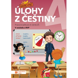 Barevné úlohy z češtiny 4  - učebnice do školy