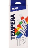 Tempery  12 barev