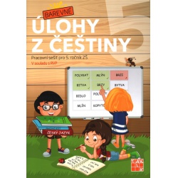 Barevné úlohy z češtiny 5  - učebnice do školy