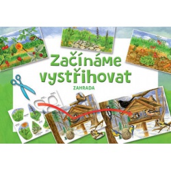 Začínáme vystřihovat - Zahrada  - učebnice do školy