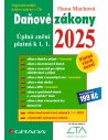  Publikace obsahuje úplná znění všech daňových zákonů s účinností k 1. 1. 2025, včetně všech čísel novel publikovaných ve Sbírce zákonů.

Různým typem písma jsou odlišeny změny účinné k 1. lednu 2025 a změny, které nabudou účinnosti teprve v průběhu daného roku. Změny zákonů s účinností v pozdějších letech jsou z důvodu lepší přehlednosti textu uvedeny pouze v přehledu novel, a to s datem jejich účinnosti.
