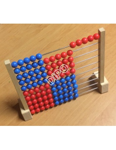 Počítadlo dřevěné  - učebnice do školy