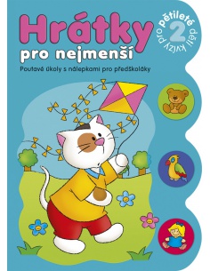 Hrátky pro pětileté děti 2  - učebnice do školy