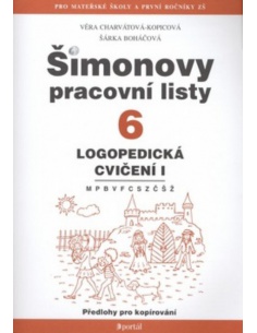 Šimonovy pracovní listy 6 - Logopedická cvičení I