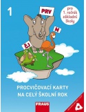 Procvičovací karty na celý školní rok 1 ČJ, M, PRV