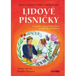 Nejznámější české a moravské lidové písničky  - učebnice do