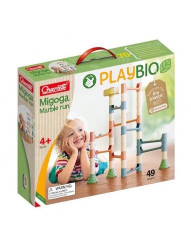 Quercetti 86535 PlayBio – Migoga Marble Run  - učebnice do školy