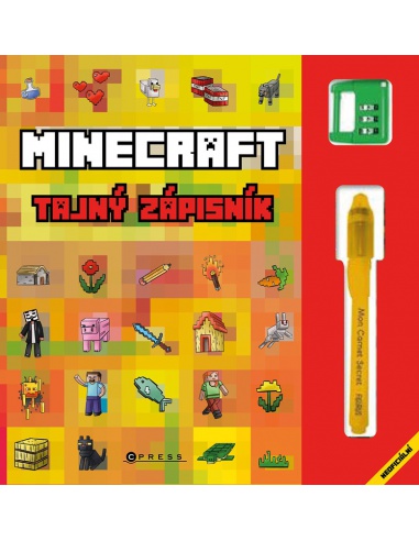 Minecraft - tajný zápisník  - učebnice do školy