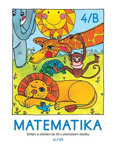 Matematika 1. ročník sešit 4B  - učebnice do školy