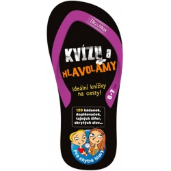 Kvízy a hlavolamy 6-7 let  - učebnice do školy