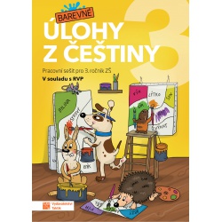 Barevné úlohy z češtiny 3  - učebnice do školy