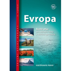 Evropa - školní atlas  - učebnice do školy