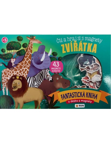 Čti a hraj si s magnety zvířata  - učebnice do školy