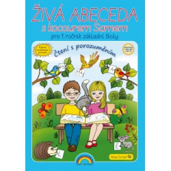 Nevázané písmo - Živá abeceda s kocourem Samem  - učebnice do
