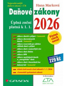 Daňové zákony 2026  - učebnice do školy