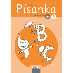 Písanka 1/3 - nová generace - nevázané písmo  - učebnice do