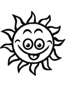 Razítko sluníčko  - učebnice do školy