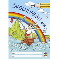 Školní sešit 413  - učebnice do školy
