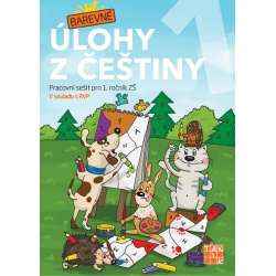 Barevné úlohy z češtiny 1  - učebnice do školy