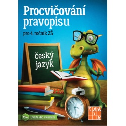 Procvičování pravopisu 4. ročník  - učebnice do školy