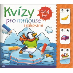 Kvízy pro mrňouse od 4let  - učebnice do školy