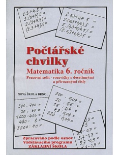 Počtářské chvilky - pracovní sešit pro 6. ročník