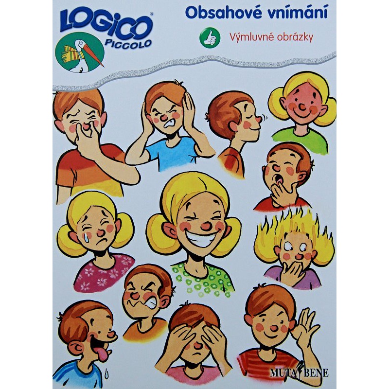 Obsahové vnímání, Výmluvné obrázky  - učebnice do školy