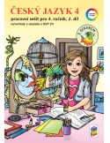 Český jazyk 4.ročník 2.díl  pracovní sešit s Oskarem barevné vydání