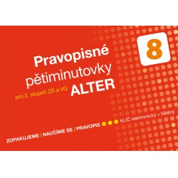 Pravopisné pětiminutovky 8  - učebnice do školy