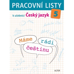 Pracovní listy k učebnici Máme rádi češtinu 5  - učebnice do