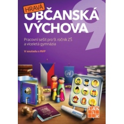 Hravá Občanská výchova 9 - pracovní sešit  - učebnice do školy