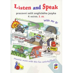 Listen and speak with Mr B! 4, 1.díl - Pracovní sešit  -