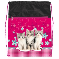 Sáček na cvičky Cats  - učebnice do školy