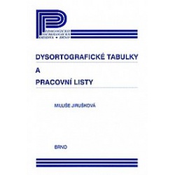 Dysortografické tabulky a pracovní listy  - učebnice do školy