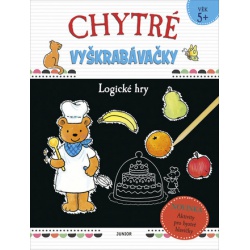 Chytré vyškrabávačky - Logické hry  - učebnice do školy
