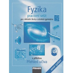 Fyzika 9 - pracovní sešit  - učebnice do školy